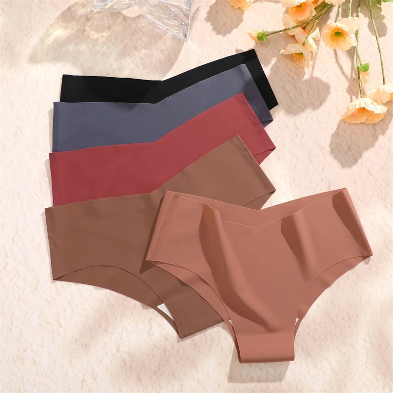 7PCS Women Ultra-thin Underpants Panties Seamless