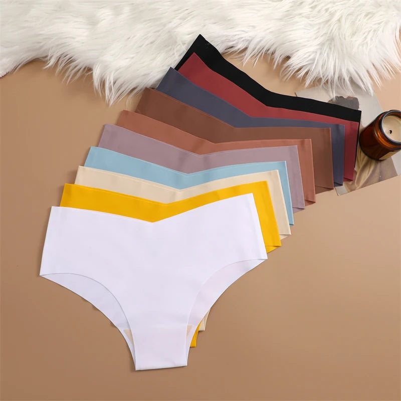 7PCS Women Ultra-thin Underpants Panties Seamless