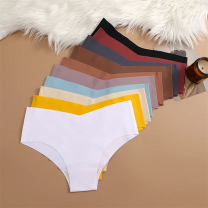 7PCS Women Ultra-thin Underpants Panties Seamless