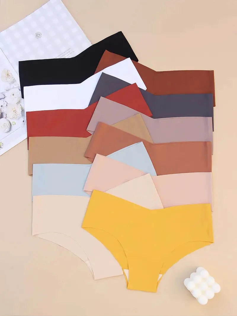 7PCS Women Ultra-thin Underpants Panties Seamless