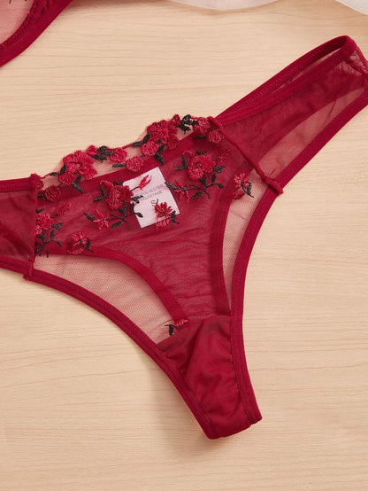Women Floral Embroidory  Set