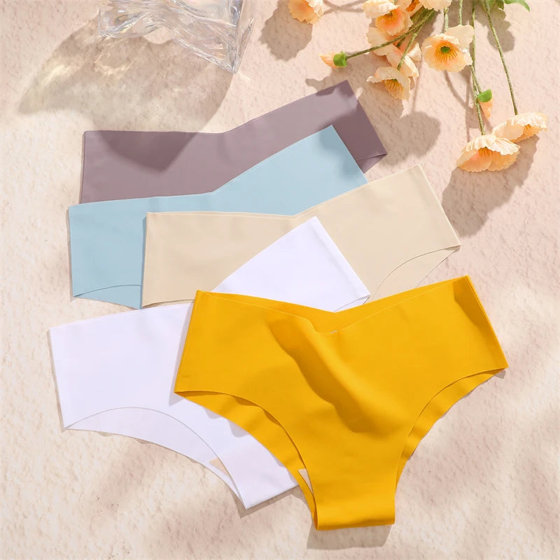 7PCS Women Ultra-thin Underpants Panties Seamless