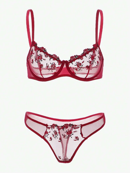 Women Floral Embroidory  Set