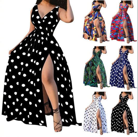 Belt Forked Club Dress