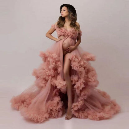 Women's Maternity With Big Swing Dress